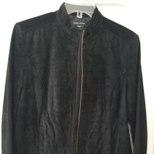 Valerie Stevens Black Suede Jacket